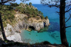 Strand der Île Vierge auf Crozon